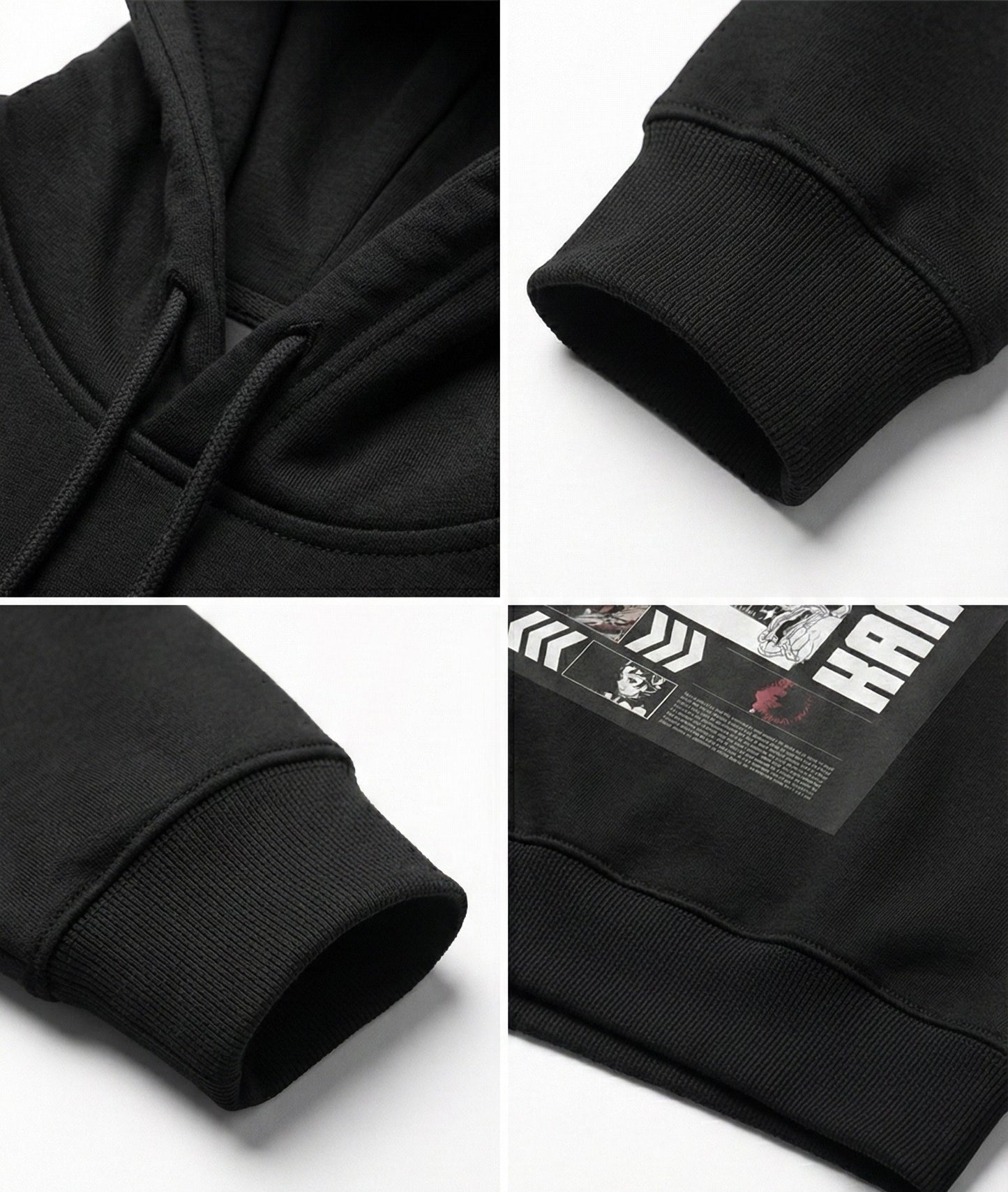 The Tanjiro Kamado Hoodie - MYSTERIC BLACK LIMITED EDITION