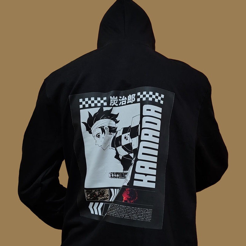 The Tanjiro Kamado Hoodie - MYSTERIC BLACK LIMITED EDITION