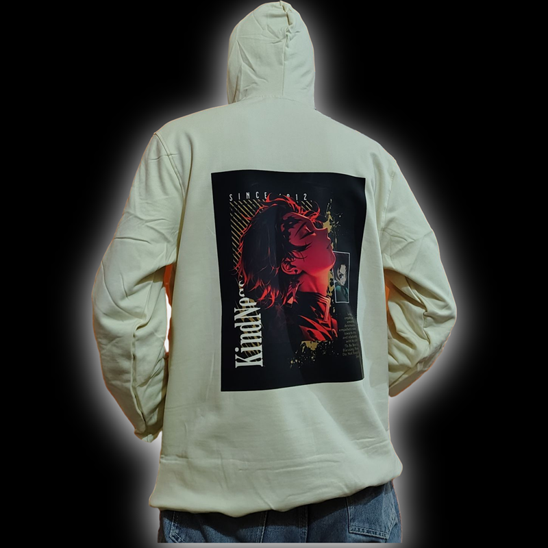 The Gentle Demon Slayer Hoodie - soft creamy Edition