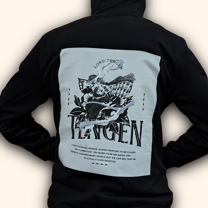 The Lord Tengen's Domain Hoodie - MYSTERIC BLACK EDITION