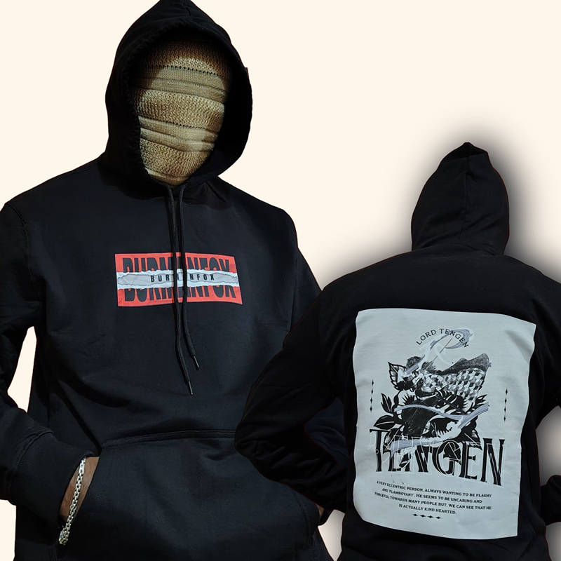 The Lord Tengen's Domain Hoodie - MYSTERIC BLACK EDITION